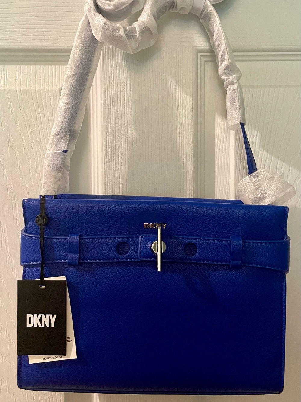 DKNY Bleeker Crossbody Bag NWT $269 MSRP- Blue